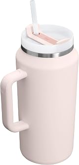STANLEY Quencher H2.0 FlowState Tumbler 1.2L Rose Quartz 11H Cold 48H Ice view 8