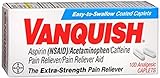 BAYER CORPORATION Vanquish Caplets Extra-Strength Pain Reliever 100 Analgesic Caplets