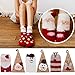 Outgeek Christmas Socks, Cute Fuzzy Socks Winter Sock for Women 3 Packs