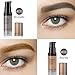 SACE LADY Long Wearing Eyebrow Gel Makeup Kit, Waterproof Tint Brow Enhancer Color Gel with Eyebrow Sculpting Brushes, Makeup Mixing Blending Palette Tool (1.Light Brown)