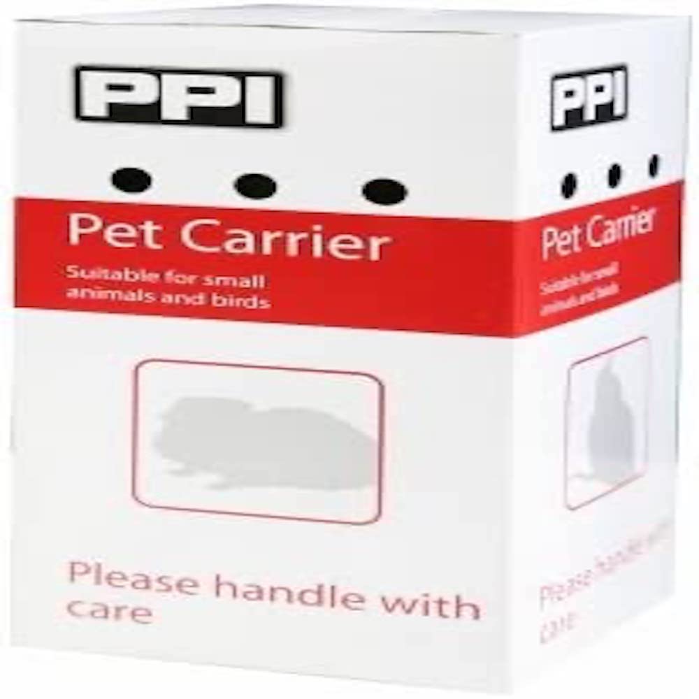 PPI Cardboard Bird and Small Pet Animal Carrier - Pack of 20