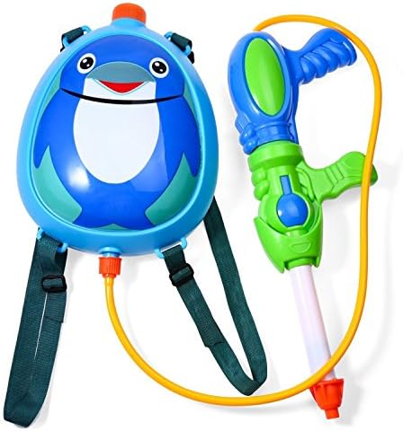 Penguin Outdoor Water Gun Backpack Pressure Squirt Pool Toy Swimming Toys Is Great For Cooling Off Essential Tool The Children In Summer