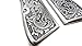 Sri Lanna Aluminum Hand Engraved Browning Hi Power 9mm Gun Grips Flower #02