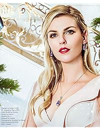 Kate Lynn Collares para Mujer Joyería Regalo Joyería ??Teardrop de Sirena?? Pendientes hechos con cristales de Swarovski Regalos para su Cadena Longitud 17.5"+2.0"(con caja de regalo)