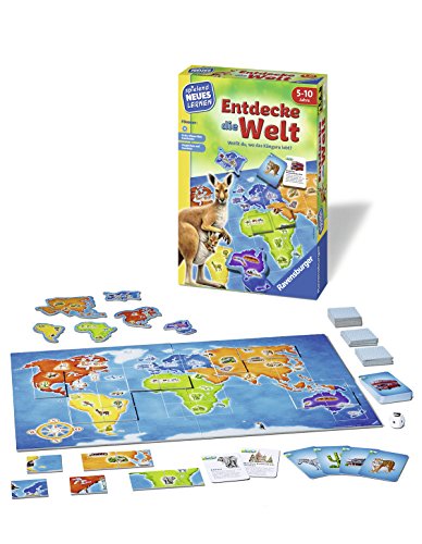 Ravensburger 24990 - Entdecke die Welt - Spielen und Lernen für Kinder, Lernspiel für Kinder von 5-10 Jahren, Spielend… – Bild 3