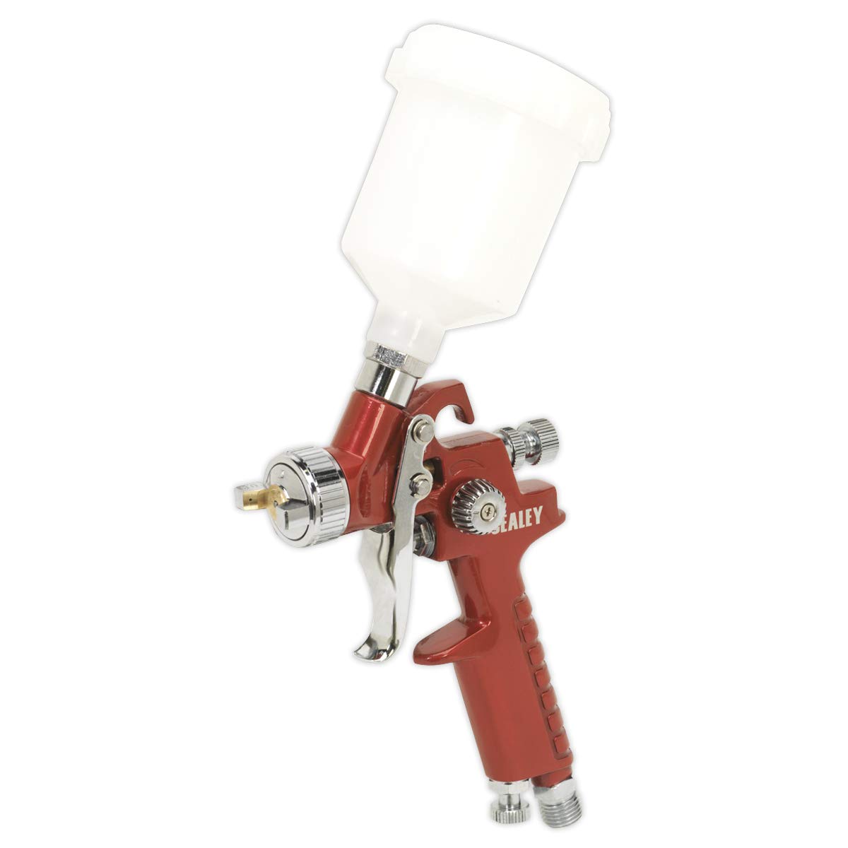 Sealey HVLP731 HVLP Gravity Feed touch up Spray Gun 0.8mm Set Up