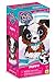 ORB The Factory PlushCraft Puppy 3D Kit, Brown/Black/White, 5