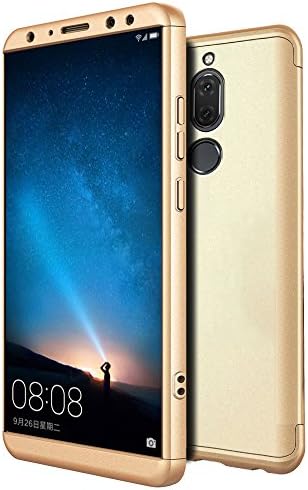 Huawei Mate 10 Lite Case, Eabuy Hybrid 3 in 1 Combination Protection Hard PC Matte Finish Anti-Scratch Anti-slip Case Cover for Huawei Mate 10 Lite/Nova 2i/Honor 9i Gold
