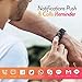 OUMAX Fitness Tracker T5, Color Touch Display, Activity Tracker and Auto Sleep Monitor, Call and Text Alert, Sport Modes for iOS & Android Devices-Blue