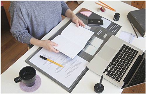 Vintage Designed Desk Mat Ver. 02 (Gray) - Thumbnail 2