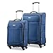 Samsonite Advance XLT Softside Luggage with Spinner Wheels, Blue, 2-Piece Set (21/29)