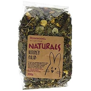 Rosewood Naturals Nature’s Salad, Rabbit Treats & Small Animal Treats, 200g