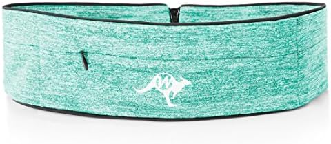 Running Fanny Pack &amp; Travel Wallet - Fitness Belt And Hidden Money Pouch for Men &amp; Women - Zipper Workout &amp; Sports Waist Pack - WallaBelt - L