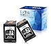 LxTek Remanufactured Ink Cartridge Replacement for HP 63 63XL (2 Black) for HP Envy 4520 4516, Officejet 3830 3833 4650, DeskJet 1112 2132 3632 - Shows Accurate Ink Level, High Yield