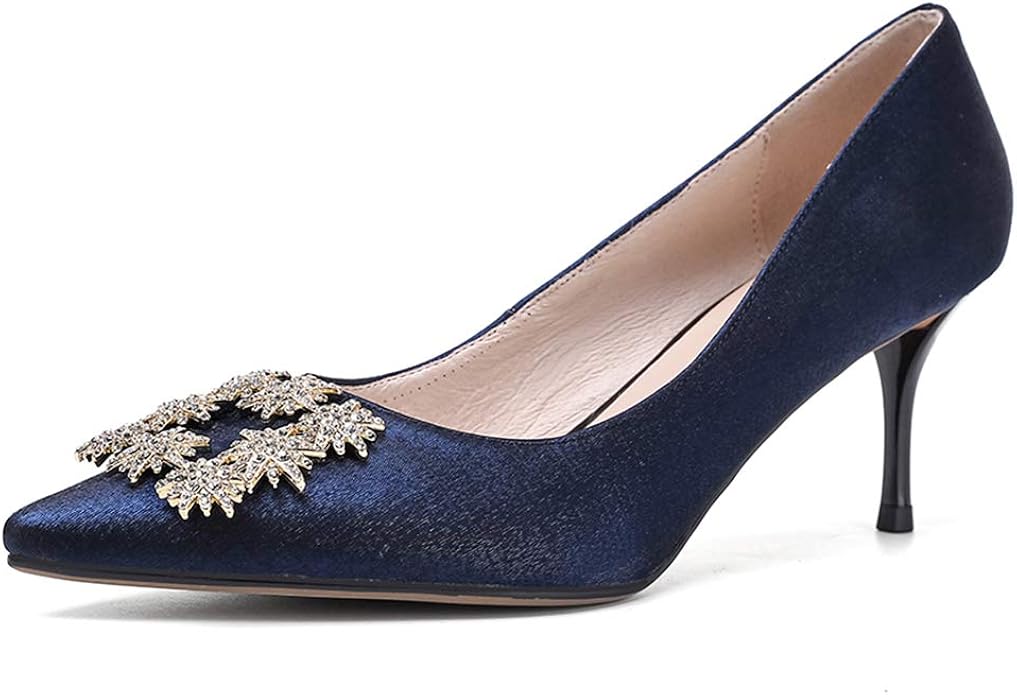 high heels with diamonds