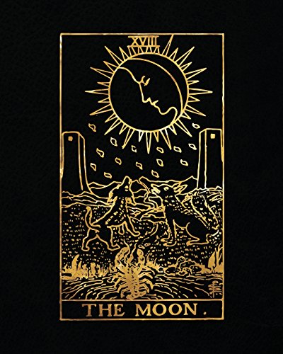The Moon: Tarot Card Bullet Journal Notebook - 150 Dot Grid Pages (8 x 10 inches) (Tarot Card Books) Paperback – March 22, 2018