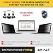15.6 Inch Privacy Screen Filter for Widescreen Laptop/Notebook (16:9 Aspect Ratio). Best as Anti Glare Anti Blue Light Protector Film for Data confidentiality (15.6W9)thumb 1
