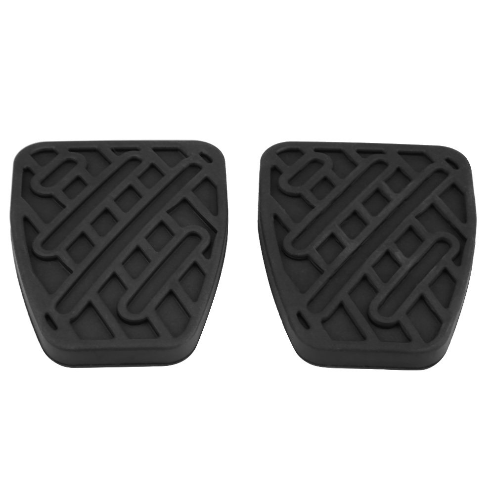 Qiilu, car brake clutch, pedal, pad, rubber cover (compatibility with right-hand drive vehicles not guaranteed)