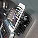 iKross Magnetic Air Vent Clip on Car Mount Smartphone Stand Holder Cradle Feature 6 Powerful Magnet - Black