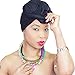 Women Urban Black Head Wrap, Hijab, Headband, Black Scarf in Jersey Fabric HeadWrap Style