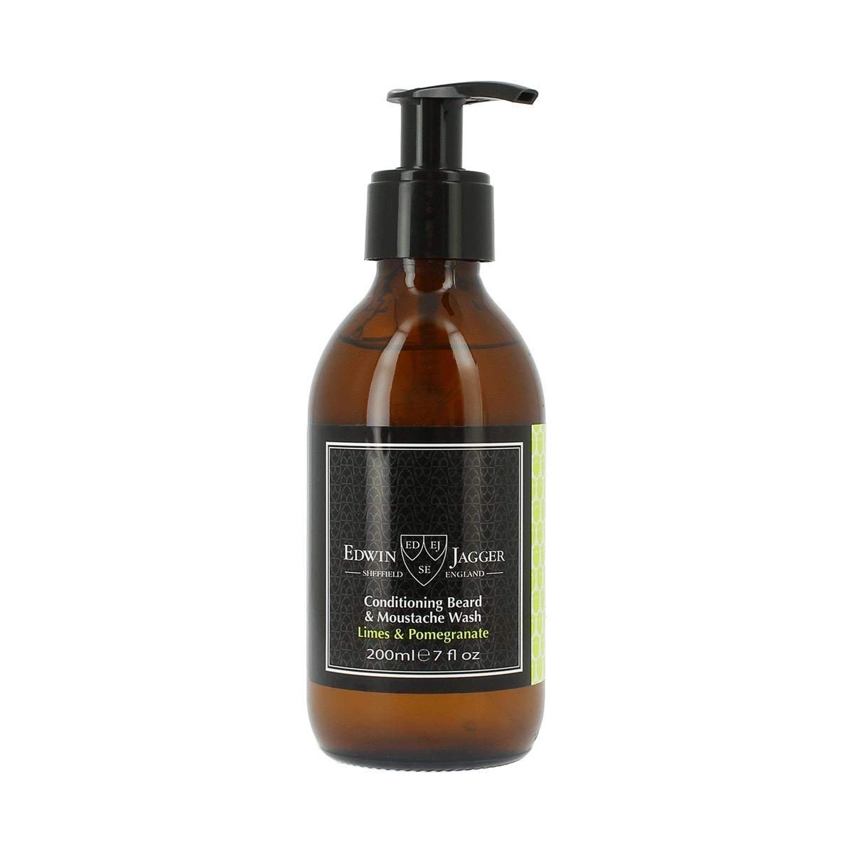 Edwin Jagger Conditioning Beard & Moustache Wash (Lime & Pomegranate)