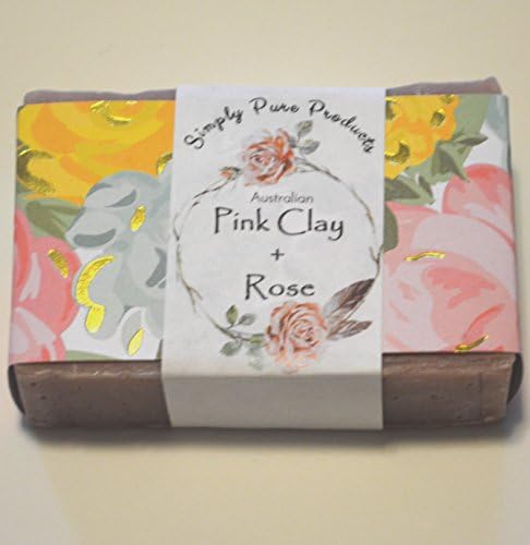 Rose Scented Sulfate-Free, Handcrafted Bar Soap. Vegan. Coconut Oil, Shea Butter and Olive Oil. Made with moisturizing oils &amp; beneficial additives derived from nature. Free from harmful chemicals