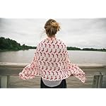 (11 COLORS) Bella Doxie Dachshund Dog Scarf, Women's Animal Print Tassel Shawl (11 COLORS) Bella Doxie Dachshund Dog Scarf, Women's Animal Print Tassel Shawl