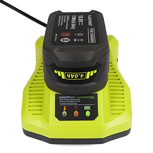 FLAGPOWER Li-ion & Ni-cad Ni-Mh Battery Charger 12V MAX and 18V MAX For Ryobi ONE Plus