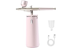Microtree Nano Facial Sprayer High Pressure, Oxygen Facial Machine Rechargeable Fine Mister Portable Facial Steamer Mist for Face Hydrating Skin Care Facial SPA at Home