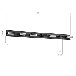 SineRise LED Modern Bathroom Vanity Light Fixtures