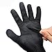 KMBEST Cut Resistant Gloves Stainless Steel Wire Mesh Level 5 Protection Pack of 1 Pair (One Size, Black)
