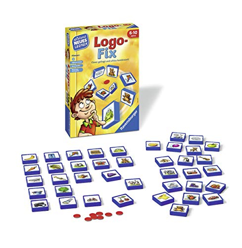 Ravensburger 24931 - Logo-Fix - Spielen und Lernen für Kinder, das Logikspiel für Kinder von 6 bis 10 Jahren, Spielend Neues Lernen für 2-4 Spieler – Bild 2