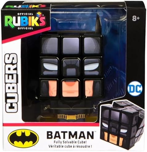 - Batman CUBERS - Cubo Rubik 3x3 - Rompecabezas Adulto - Juguetes Rompecabezas Antiestrés - 6071038 - Regalo Niño 8 años + - Juguetes Niños 8 Años +