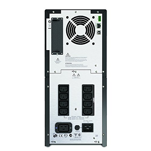 APC Smart-UPS 3000VA UPS Battery Backup with Pure Sine Wave Output (SMT3000)