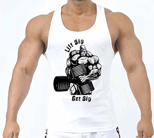 QFC Mens MMA GYM BODYBUILDING MOTIVATION VEST BEST WORKOUT CLOTHING TRAINING TOP