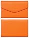 Travelambo Rfid Blocking Passport Holder Wallet & Travel Wallet Envelope 7 Colors (orange)