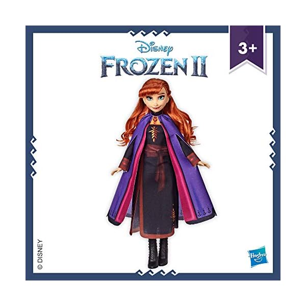 Disney Frozen Anna Fashion Doll With Long Red Hair and Outfit Inspired by Frozen 2 – Toy for Kids 3 Years Old and Up