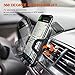 Car Phone Mount, Air Vent Cell Phone Holder for Car Phone Holder Cradle Clip Stand with Adjustable Clamp Switch Lock Universal Compatible for i Phone XS/XS MAX/XR/X 8/8 Plus/7, Note 9/8/S8/S8 Edge/S7