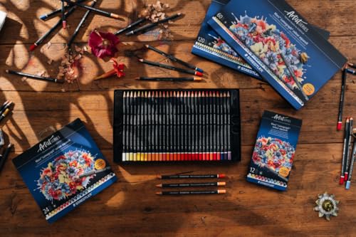 STAEDTLER Yellow-Orange Watercolour Pencil – Water Soluble Art Pencil with Hexagonal Design – 3.6 mm Lead, High Colour Intensity and Light Fastness