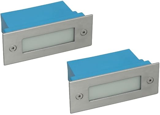 LED Wand Einbau Leuchte Außen Beleuchtung Tritt Stufen Treppen Lampe
