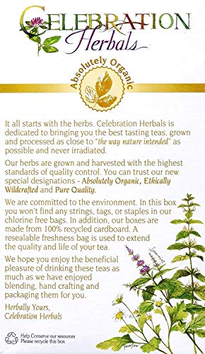 Celebration Herbals Organic Chaste Tree Berries Tea, 24 Bags - Image 4