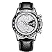 Mens Watches Luxury Quartz Watch Mens Hour Date Clock Leather Strap Fashion Casual Watch Men Military Wrist Watch