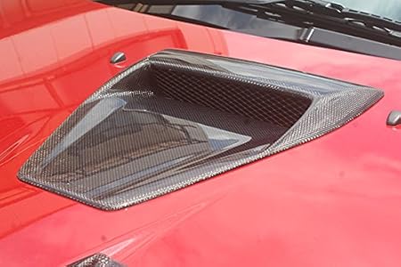 Amazon Lancer Evolution X Cz4a Bottomline ボンネットセンターエアーインテークダクト カーボン製 ボンネット 車 バイク
