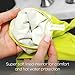 Full Circle Splash Patrol Natural Latex Cleaning and Dish Gloves, Medium/Large, Green