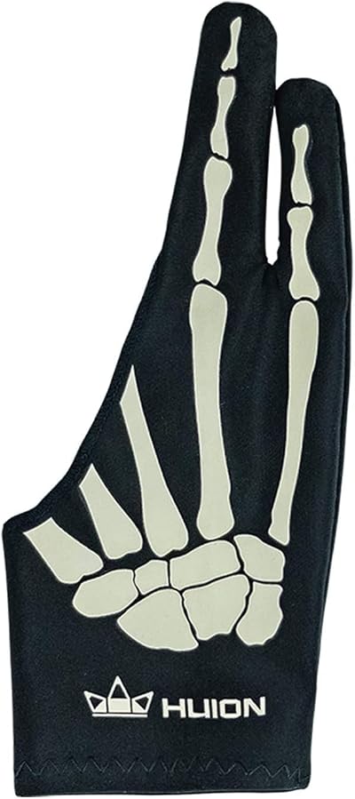 HUION Skeleton Glove for Graphics Tablet Right Hand Anti-Fouling 1 Unit