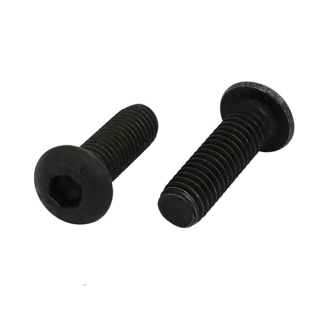 Sourcingmap 2pcs M6x20mm 10.9 Grade Left Hand Thread Bolt Lock Screw for Drill Chuck