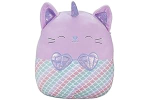 Squishmallows Official Kellytoy Plush 16" Anya The Caticorn Mermaid- Ultrasoft Stuffed Animal Plush Toy (Amazon Exclusive)