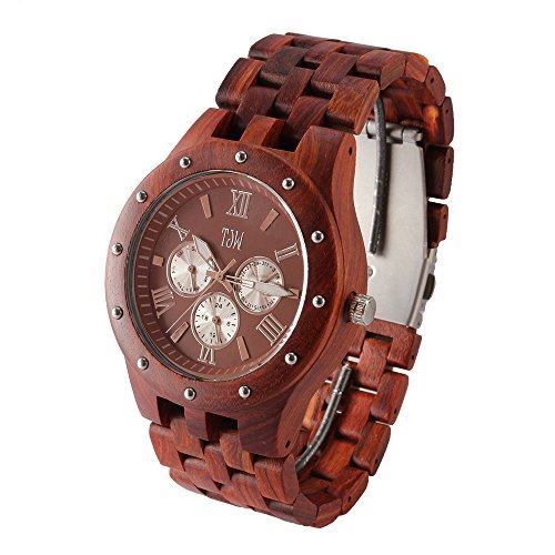 wooden mechanical watch