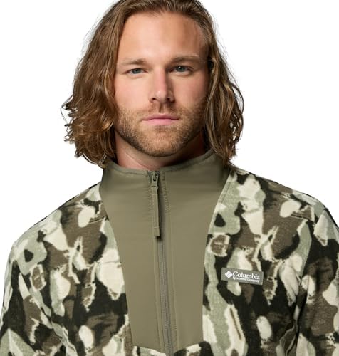 Sequoia Grove Printed Full Zip, Strato esterno in pile, Materiale ecocompatibile, Tasche di sicurezza, Tessitura flessibile - da uomo