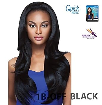 Amazon Com Outre Quick Weave Half Wig Natural Straight